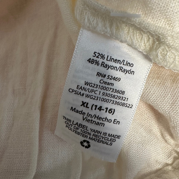 New NWT Girls Wonder Nation Cream & Pink Short Set XL (14-16) 2 piece set - Picture 12 of 14